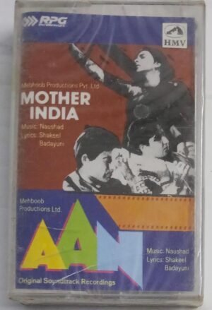 Mother India- Aan Hindi Film songs Audio Cassette (sealed pack)