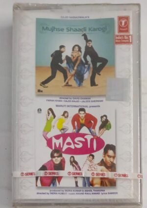 Mujshe Shaadi Karogi- Masti Hindi Film songs Audio Cassette (sealed pack)