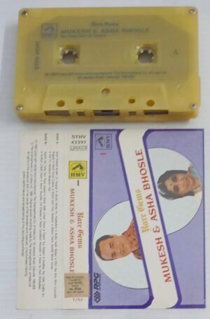 Rare Gems of Mukesh and Asha Bhosle Hindi Film songs Audio Cassette