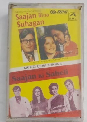 Saajan Bina Suhagan- Saajan Ki Sahell Hindi Film songs Audio Cassette (sealed pack)