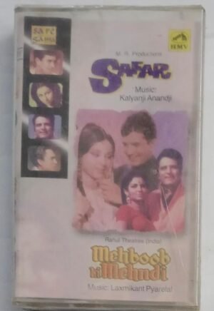 Safar- Mehboob Hi Mehndi Hindi Film songs Audio Cassette (sealed pack)
