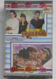 Sambandh Hindi Film songs Audio Cassette (sealed pack)