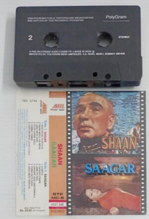 Shaan- Saagar Hindi Film songs Audio Cassette