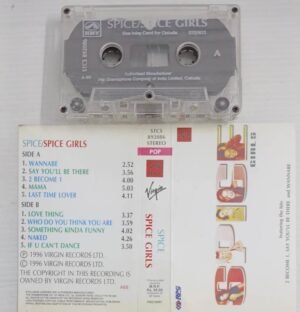 Spice Girls Englis songs Audio Cassette