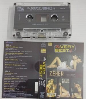 The Very Best of Zeher-Rog- Paay-Jism Hindi Film songs Audio Cassette