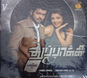 Thuppakki Audio CD 2012 Tamil movie soundtrack composed by Harris Jayaraj