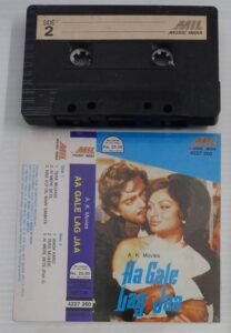 Aa Gale Lag Jaa Hindi film songs Audio Cassette