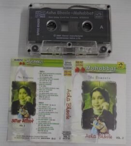 Asha Bhosle Hits Hindi film songs Audio Cassette Vol 2