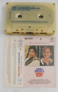 Asha Bhosle - Mohd Rafi Hits Hindi film songs Audio Cassette Vol 4