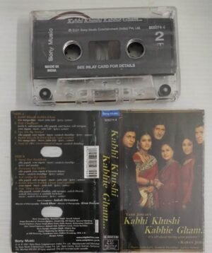 Kabhi Khushi Kabhie Gham Hindi film songs Audio Cassette