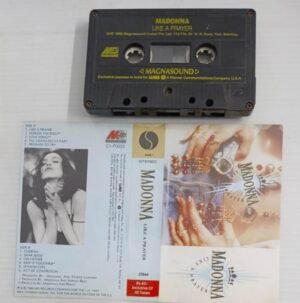 Madonna English songs Audio Cassette