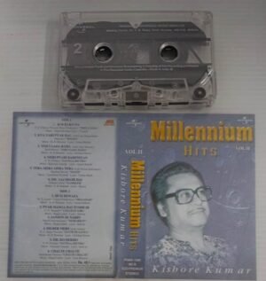 Millenium Hits Hindi film songs Audio Cassette Vol 2 by Kishore Kumar