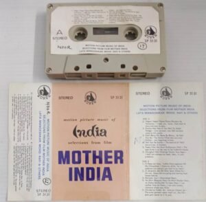Mother India Hindi film songs Audio Cassette