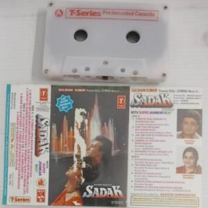 Sadak Hindi Film songs Audio Cassette