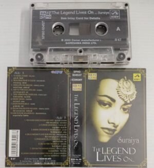 The Legend Lives on Suraiya Hindi film songs Audio Cassette